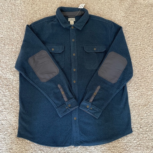 NWT! Men’s LL Bean Fleece Jacket - Picture 3 of 9